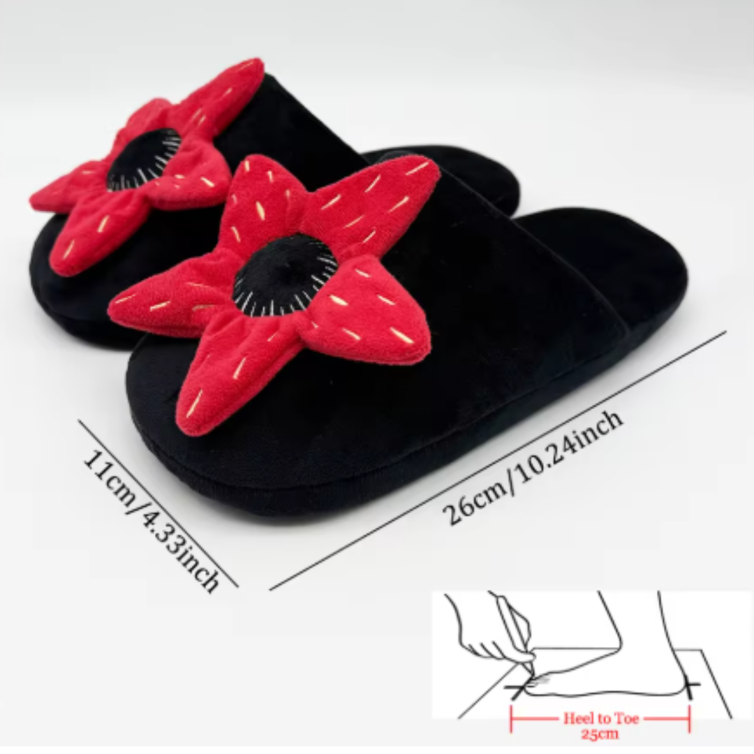 Flower slippers